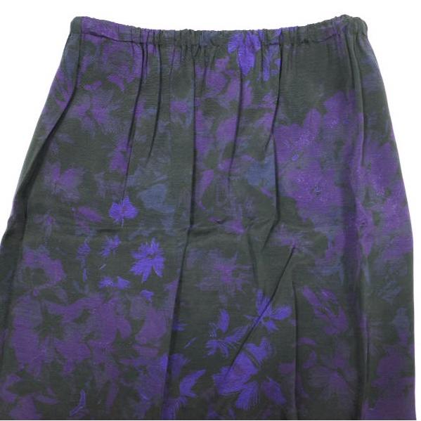 新品 DRIES VAN NOTEN ドリスヴァンノッテン 23SS SCOTTA 6118 W.W.SKIRT フラワープリント レーヨンスカート 34 PURPLE 定価86,900円 |  | 05