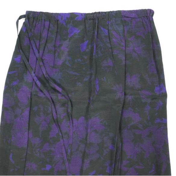 新品 DRIES VAN NOTEN ドリスヴァンノッテン 23SS SCOTTA 6118 W.W.SKIRT フラワープリント レーヨンスカート 34 PURPLE 定価86,900円 |  | 06