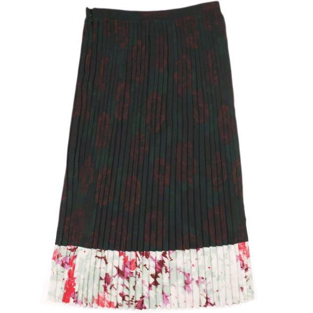 新品 DRIES VAN NOTEN ドリスヴァンノッテン 23SS SAREAN BIS 6015 W.W.SKIRT DESA フラワープリント プリーツスカート 34 定価124,300円 |  | 01