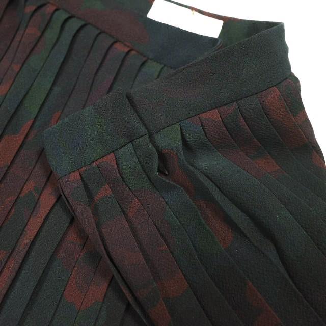 新品 DRIES VAN NOTEN ドリスヴァンノッテン 23SS SAREAN BIS 6015 W.W.SKIRT DESA フラワープリント プリーツスカート 34 定価124,300円 |  | 04