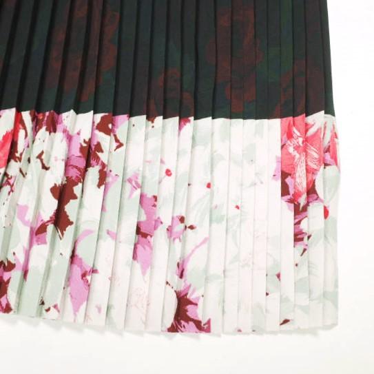 新品 DRIES VAN NOTEN ドリスヴァンノッテン 23SS SAREAN BIS 6015 W.W.SKIRT DESA フラワープリント プリーツスカート 34 定価124,300円 |  | 05