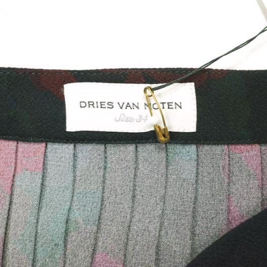 新品 DRIES VAN NOTEN ドリスヴァンノッテン 23SS SAREAN BIS 6015 W.W.SKIRT DESA フラワープリント プリーツスカート 34 定価124,300円 |  | 07