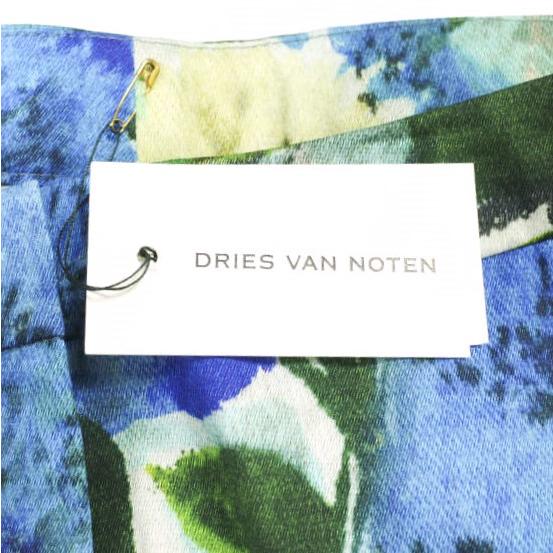 新品 DRIES VAN NOTEN ドリスヴァンノッテン 23SS POUMAS 6012 W.W.PANTS フラワープリントトラウザーズ 36 BLUE パンツ 定価82,500円 |  | 03