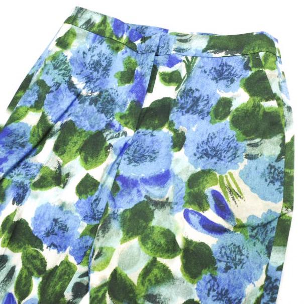 新品 DRIES VAN NOTEN ドリスヴァンノッテン 23SS POUMAS 6012 W.W.PANTS フラワープリントトラウザーズ 36 BLUE パンツ 定価82,500円 |  | 04
