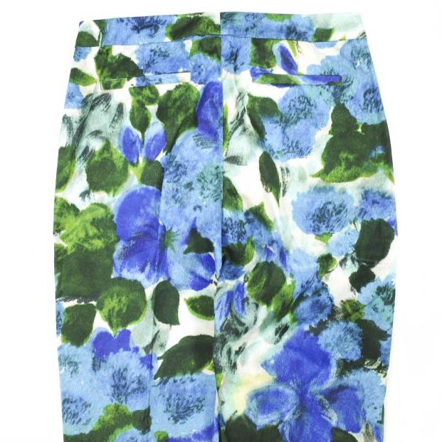 新品 DRIES VAN NOTEN ドリスヴァンノッテン 23SS POUMAS 6012 W.W.PANTS フラワープリントトラウザーズ 36 BLUE パンツ 定価82,500円 |  | 06