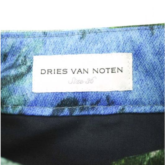 新品 DRIES VAN NOTEN ドリスヴァンノッテン 23SS POUMAS 6012 W.W.PANTS フラワープリントトラウザーズ 36 BLUE パンツ 定価82,500円 |  | 08