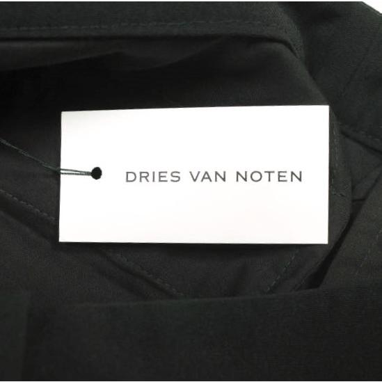 新品 DRIES VAN NOTEN ドリスヴァンノッテン 23SS POUMAS 6060 W.W.PANTS PO/W ノープリーツトラウザーズ 34 BLACK パンツ 定価88,000円 |  | 03
