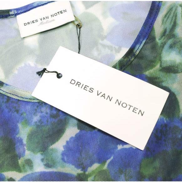 新品 DRIES VAN NOTEN ドリスヴァンノッテン 23SS HESTE PR フローラル柄 シアーメッシュカットソー 011153-6182 M Tシャツ 定価49,500円 |  | 03
