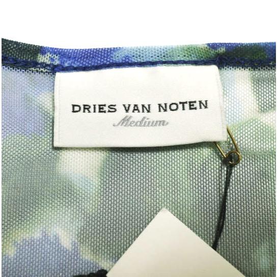 新品 DRIES VAN NOTEN ドリスヴァンノッテン 23SS HESTE PR フローラル柄 シアーメッシュカットソー 011153-6182 M Tシャツ 定価49,500円 |  | 04