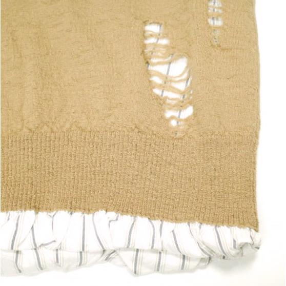 新品 MAISON MARGIELA 4 14 メゾンマルジェラ 22AW ダメージ加工