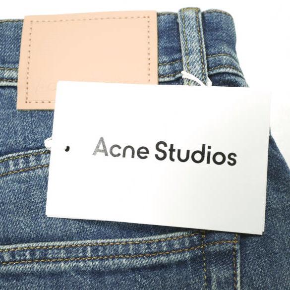 新品 Acne Studios アクネストゥディオズ イタリア製 Melk Mid Blue スリムテーパードデニムパンツ 27 定価44,000円 ジーンズ g23046 |  | 03