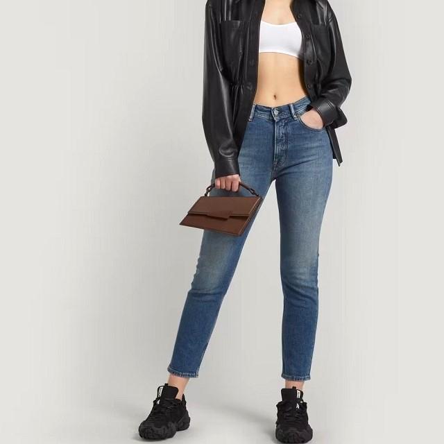 新品 Acne Studios アクネストゥディオズ イタリア製 Melk Mid Blue スリムテーパードデニムパンツ 24 定価44,000円 ジーンズ g23053 |  | 02