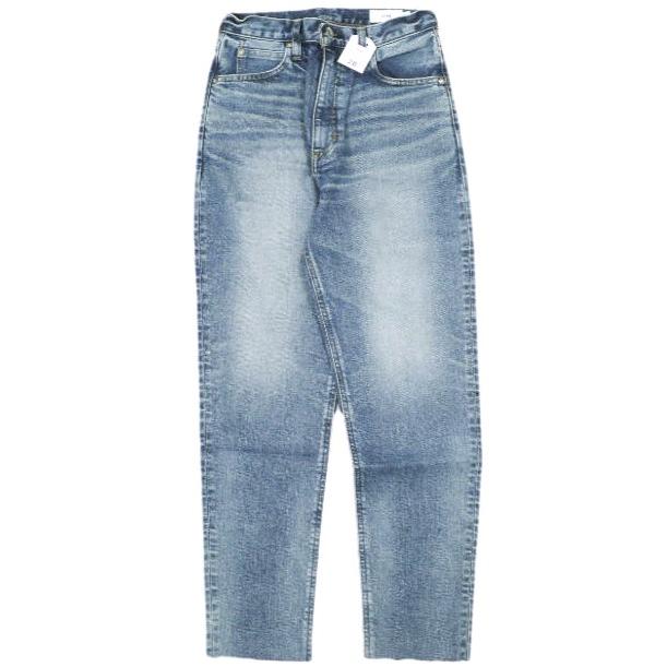 新品 HYKE ハイク 日本製 TAPERED UWB 13oz カットオフテーパードデニムパンツ 13168 28 USED WASH BLUE 定価31,900円 ジーンズ g23054 | 