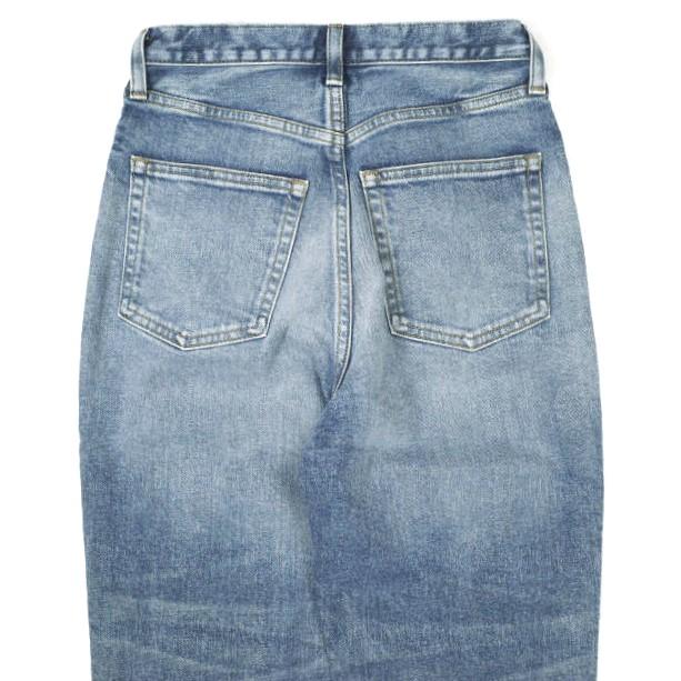 新品 HYKE ハイク 日本製 TAPERED UWB 13oz カットオフテーパードデニムパンツ 13168 28 USED WASH BLUE 定価31,900円 ジーンズ g23055 |  | 07