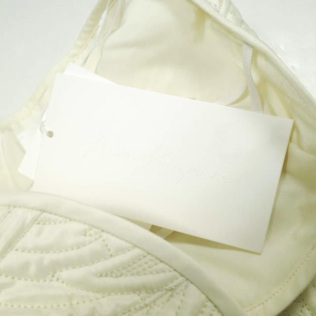 新品 Mame Kurogouchi マメクロゴウチ 23AW Floral Quilted Silk Bustier フローラルキルティングシルクビスチェ 2 ECRU 定価106,700円 |  | 05