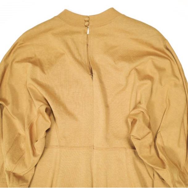 新品 Mame Kurogouchi マメクロゴウチ 23SS Cotton Jersey Dress コットンジャージードレス MM23PS-JS732 2 BROWN 定価42,900円 ワンピース |  | 06