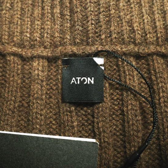 新品 ATON エイトン 日本製 CASHMERE WOOL WIDE EASY PANTS カシミヤウールワイドイージーパンツ PRAGIW0915 02(M) BROWN ボトムス g23069 |  | 04
