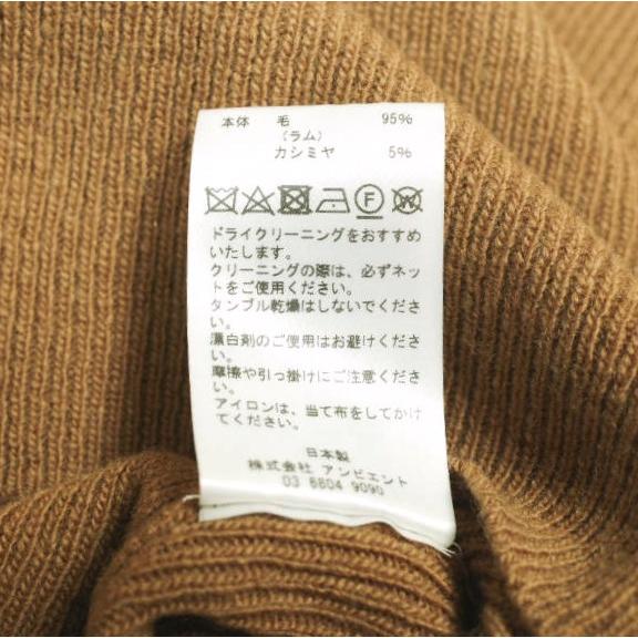 新品 TAN タン 23AW 日本製 LONG SLEEVES SWEATER ウールカシミヤ レイヤードニット TN23FW016 Free BROWN セーター トップス g23076 |  | 08