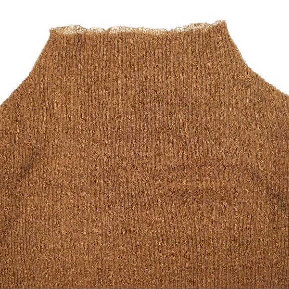 新品 TAN タン 22SS 日本製 SPARKLE DRESS リブ編みニットロングワンピース TN22SS002 Free BRONZE 五分袖 ドレス トップス g23077 |  | 04