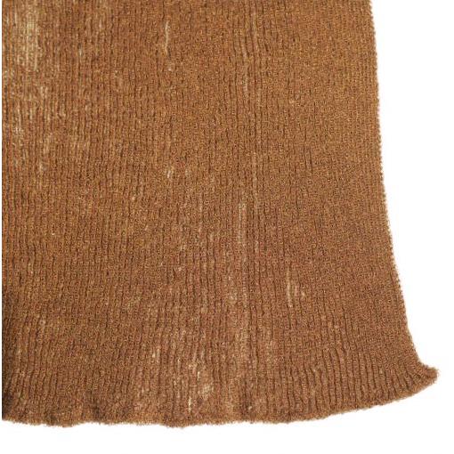 新品 TAN タン 22SS 日本製 SPARKLE DRESS リブ編みニットロングワンピース TN22SS002 Free BRONZE 五分袖 ドレス トップス g23077 |  | 06