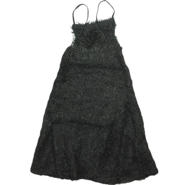 新品 TAN タン 23AW 日本製 METALLIC LIKE DRESS メタリックライクドレス TN23FW022 Free GROSS BLACK キャミソール ワンピース トップス |  | 01
