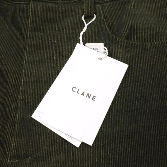 新品 CLANE クラネ シャンブレーコーデュロイJ/Wストレートパンツ 11110-7092 1 BROWN ボトムス g23082 |  | 03