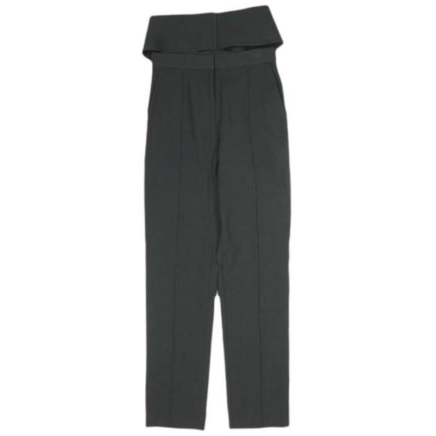 新品 CLANE クラネ 2WAY WIDE BELT TAPERED PANTS ワイドベルト テーパードパンツ 11110-7022 1 BLACK ボトムス g23083 | 