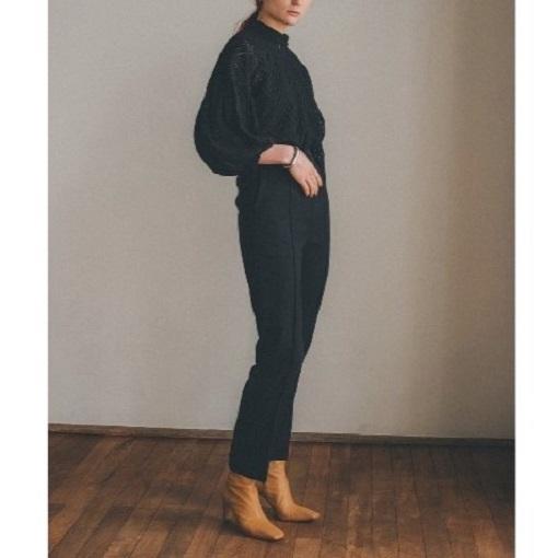 新品 CLANE クラネ 2WAY WIDE BELT TAPERED PANTS ワイドベルト テーパードパンツ 11110-7022 1 BLACK ボトムス g23083 |  | 02