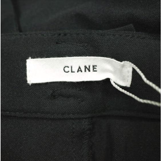 新品 CLANE クラネ 2WAY WIDE BELT TAPERED PANTS ワイドベルト テーパードパンツ 11110-7022 1 BLACK ボトムス g23083 |  | 05