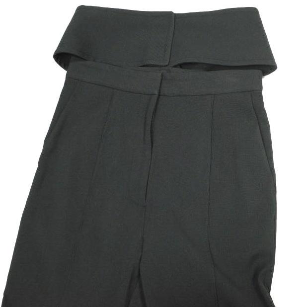 新品 CLANE クラネ 2WAY WIDE BELT TAPERED PANTS ワイドベルト テーパードパンツ 11110-7022 1 BLACK ボトムス g23083 |  | 06