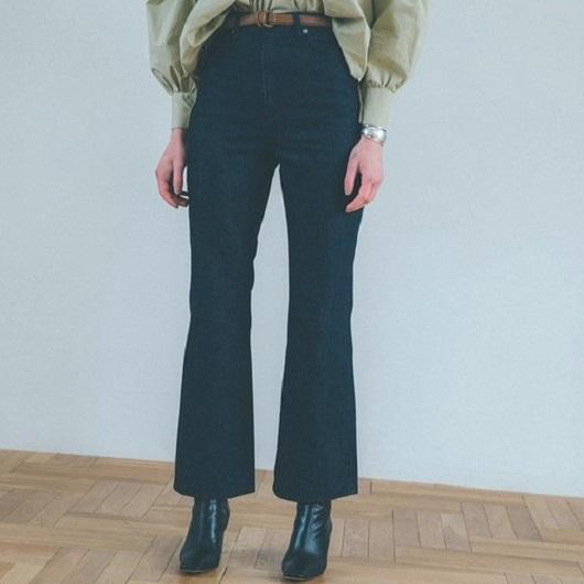 新品 CLANE クラネ COLOR DYE BOOTS CUT DENIM カラーダイブーツカットデニム 11111-7312 0 INDIGO ジップフライ フレア ジーンズ パンツ |  | 02