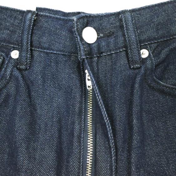 新品 CLANE クラネ COLOR DYE BOOTS CUT DENIM カラーダイブーツカットデニム 11111-7312 0 INDIGO ジップフライ フレア ジーンズ パンツ |  | 04
