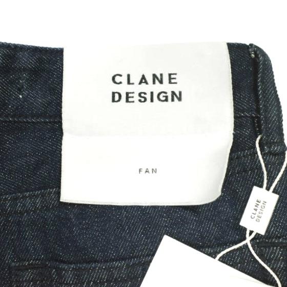 新品 CLANE クラネ COLOR DYE BOOTS CUT DENIM カラーダイブーツカットデニム 11111-7312 0 INDIGO ジップフライ フレア ジーンズ パンツ |  | 07