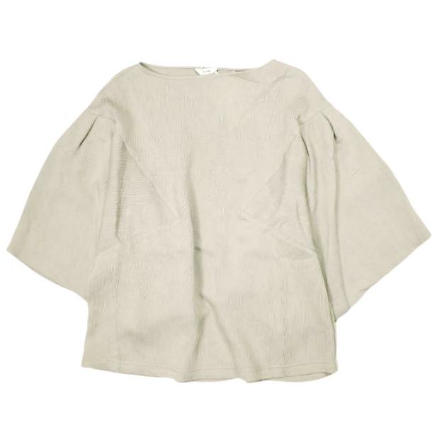 新品 CLANE クラネ 21SS SQUARE SLEEVE SHORT TOPS スクエアスリーブショートトップス 10122-4152 1 BEIGE 定価20,900円 トップス g23085 | 
