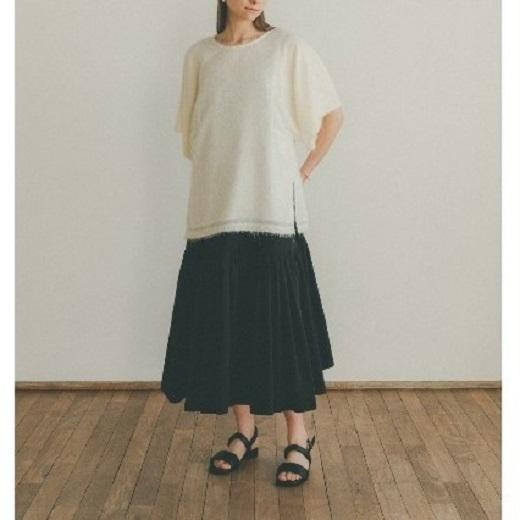 新品 CLANE クラネ FLUFFY FRINGE TOPS フラッフィーフリンジトップス 12122-4322 1 WHITE 半袖 ブラウス トップス g23086 |  | 03