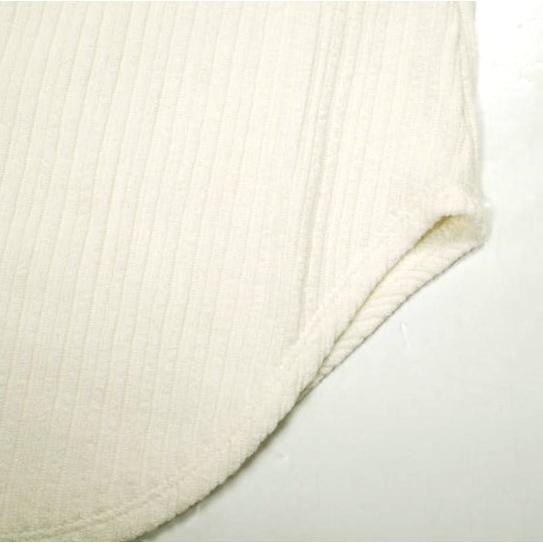 新品 CLANE クラネ 日本製 RIB DEEP NECK TOPS リブディープネックトップス 12105-1312 1 WHITE 半袖 スクエアネック カットソー |  | 07