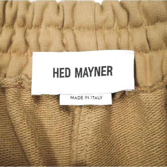 新品 HED MAYNER ヘドメイナー 23SS JUDO SWEATPANTS 柔道 スウェットパンツ HMMX72083A HX717 XS Medium Beige 定価95,700円 裏毛 ワイド |  | 03