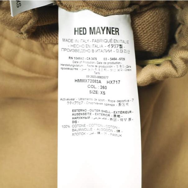 新品 HED MAYNER ヘドメイナー 23SS JUDO SWEATPANTS 柔道 スウェットパンツ HMMX72083A HX717 XS Medium Beige 定価95,700円 裏毛 ワイド |  | 07