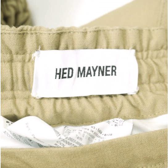 新品 HED MAYNER ヘドメイナー 24SS COMPACT COTTON WIDE PANTS コンパクトコットンワイドパンツ HMMY30007B HY004 XS Beige 定価104,500円 |  | 03