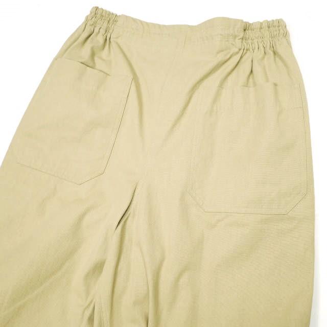 新品 HED MAYNER ヘドメイナー 24SS COMPACT COTTON WIDE PANTS コンパクトコットンワイドパンツ HMMY30007B HY004 XS Beige 定価104,500円 |  | 04