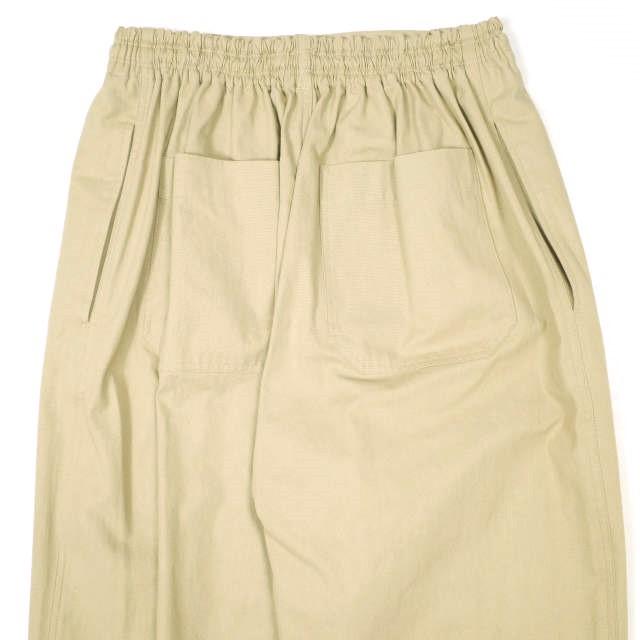 新品 HED MAYNER ヘドメイナー 24SS COMPACT COTTON WIDE PANTS コンパクトコットンワイドパンツ HMMY30007B HY004 XS Beige 定価104,500円 |  | 05