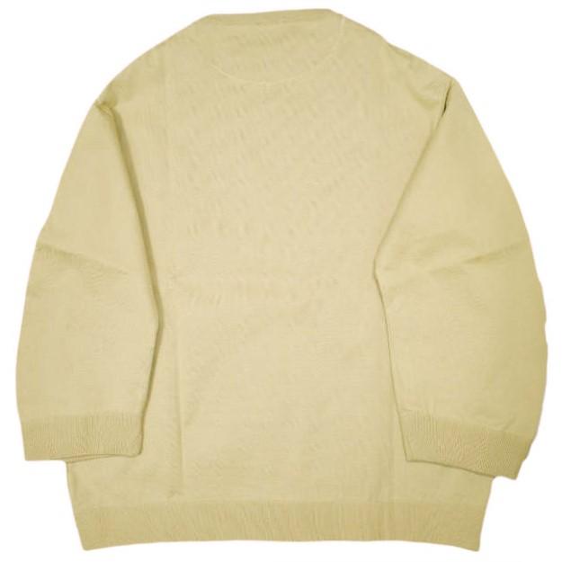新品 HED MAYNER ヘドメイナー 24SS STONE WASHED COTTON SWEAT オーバーサイズボンディングスウェット HMMY75011A S Beige 定価214,500円 |  | 01