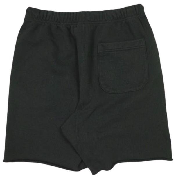 新品 SAINT MICHAEL セントマイケル 25SS SWEAT SHORTS / RIBON SAINT カットオフ スウェットショーツ SM-HR8-0000-059 S BLACK Mxxxxxx |  | 01