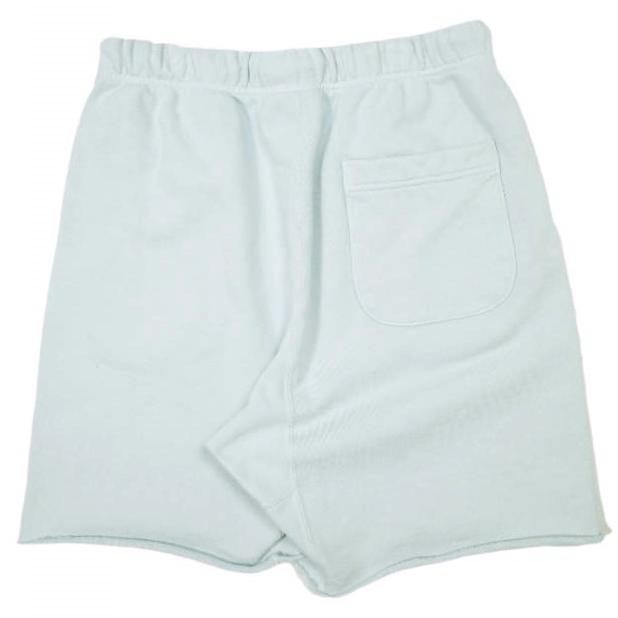 新品 SAINT MICHAEL セントマイケル 25SS SWEAT SHORTS / RIBON SAINT カットオフ スウェットショーツ SM-HR8-0000-060 S BLUE Mxxxxxx |  | 01