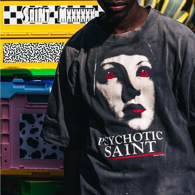 新品 SAINT MICHAEL セントマイケル 25SS 日本製 S/S TEE