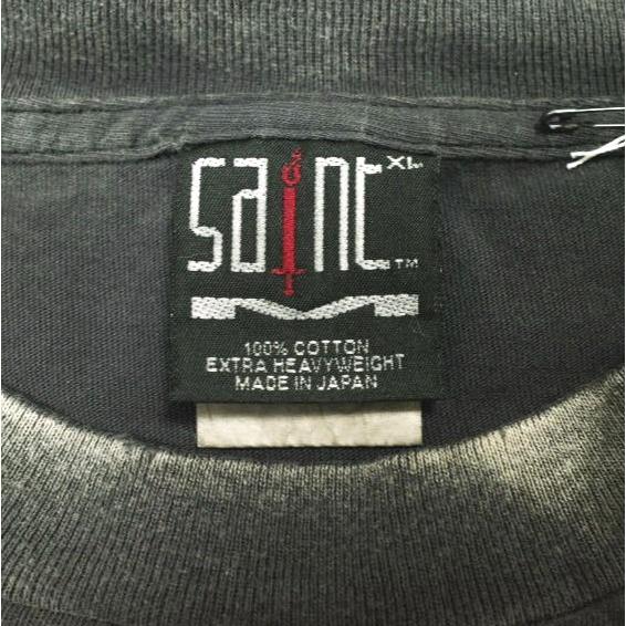 SAINT MICHAEL セントマイケル PSYCHOTIC XL SAINT MICHAEL/セントマイケル/SS TEE / PSYCHOTIC SNT /BLACK