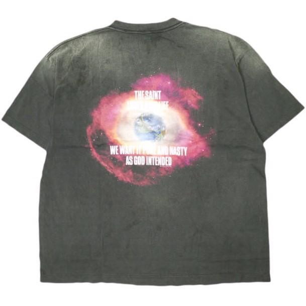 SAINT MICHAEL SS TEE ヴィンテージ加工 Lサイズ 15110020-a.jpg
