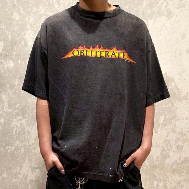 新品 SAINT MICHAEL セントマイケル 25SS 日本製 SS TEE / OBLITERATE