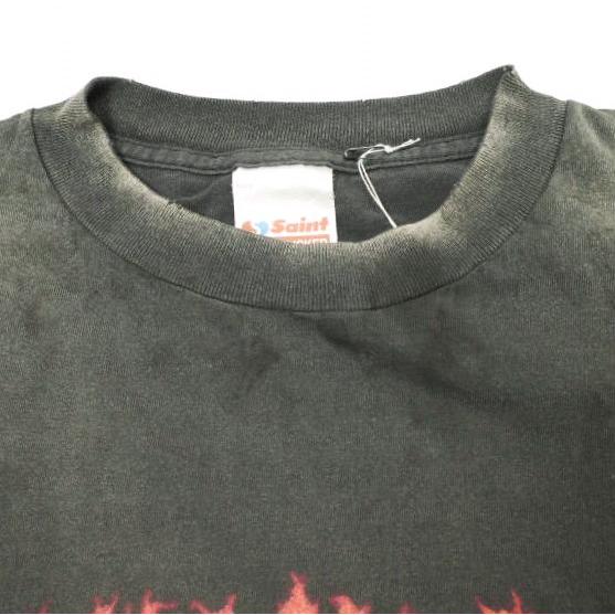新品 SAINT MICHAEL セントマイケル 25SS 日本製 SS TEE / OBLITERATE
