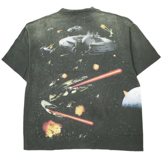 新品 SAINT MICHAEL セントマイケル 25SS 日本製 SW_SS TEE / STARWARS スターウォーズ Tシャツ SM-HR8-0000-C62 XL BLACK SAINT Mxxxxxx |  | 01